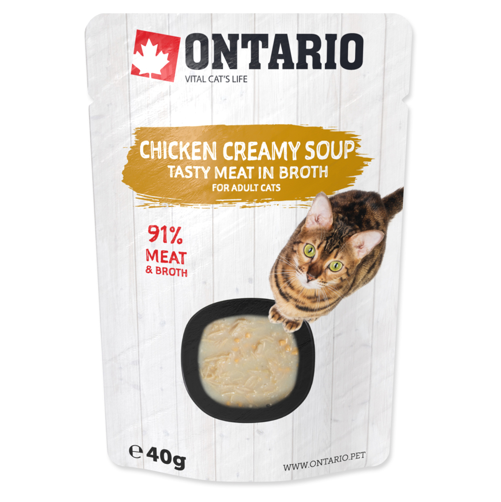 ONTARIO Polévka kuřecí se sýrem 40 g
