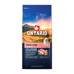 Ontario Senior Large Chicken & Sweet Potatoes krmivo 12 kg