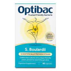 Optibac Saccharomyces Boulardii 40 kapslí