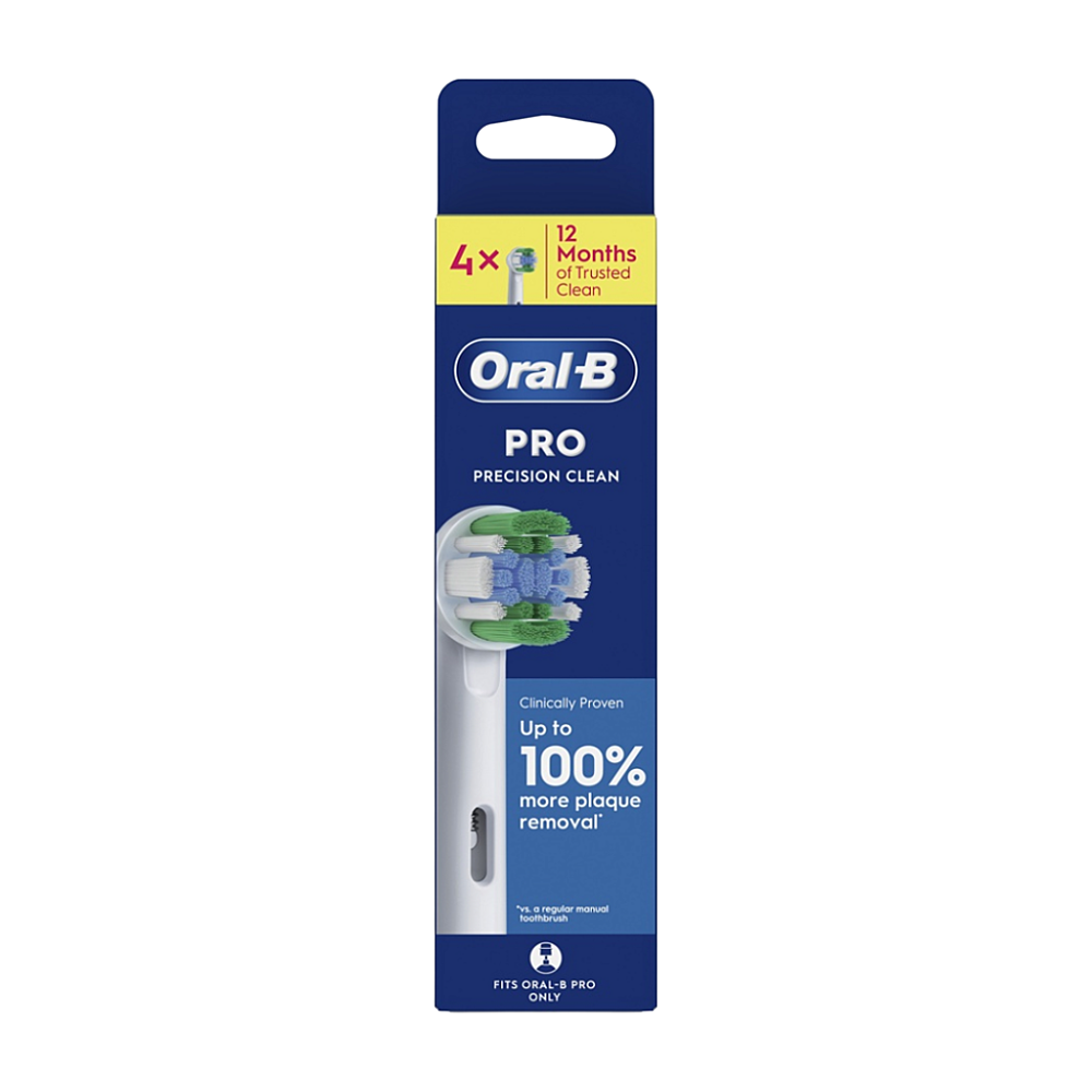 ORAL-B EB 20-4 PRO Precision Clean Kartáčkové hlavy 4 kusy