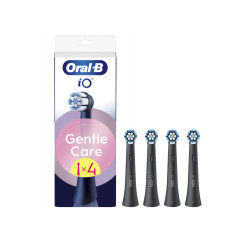 Oral-B iO Series Gentle Care kartáčkové hlavy 4 ks černé