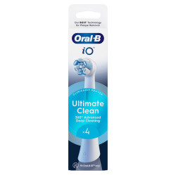 ORAL-B IO Ultimate clean white náhradní hlavice 4 kusy