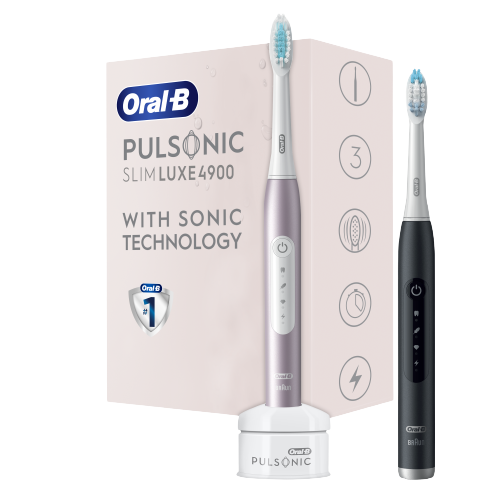ORAL-B Pulsonic Slim Luxe 4900 Elektrické zubní kartáčky 2 ks