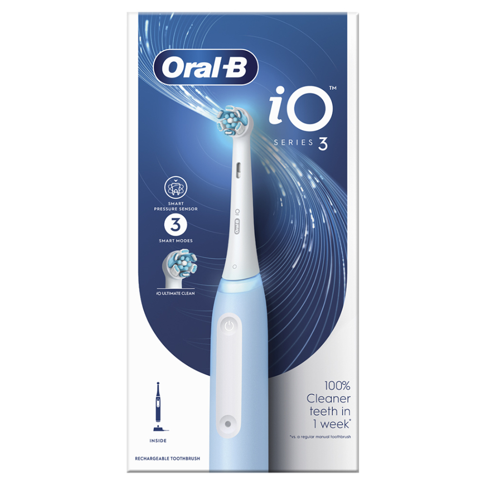 ORAL-B Series iO 3 ice blue elektrický zubní kartáček