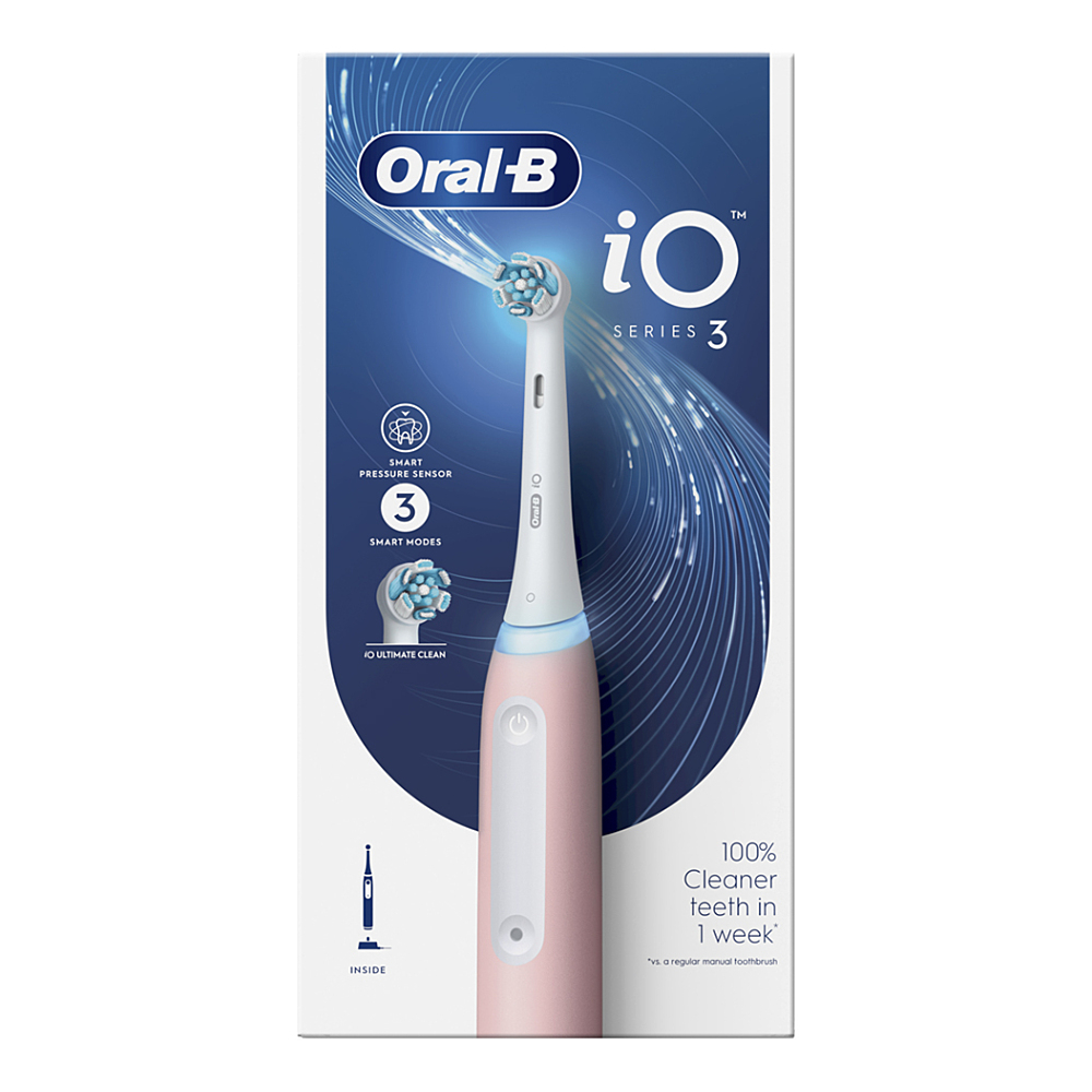 ORAL-B Series iO 3 pink elektrický zubní kartáček