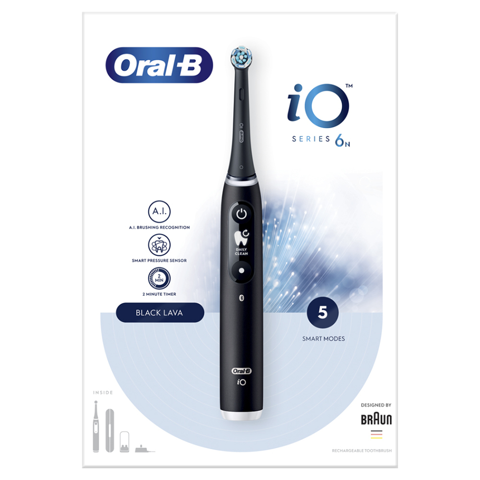 ORAL-B Series iO 6 black onyx elektrický zubní kartáček