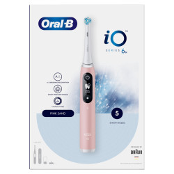 ORAL-B Series iO 6 pink elektrický zubní kartáček