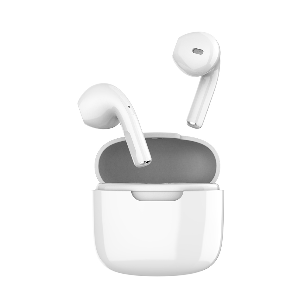 Orava Bezdrátová sluchátka s mikrofonem, USB-C, bílé