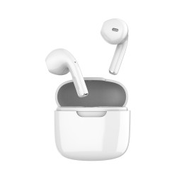 Orava Bezdrátová sluchátka s mikrofonem, USB-C, bílé