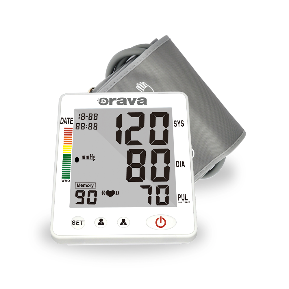 Orava Digitální tlakoměr bílý