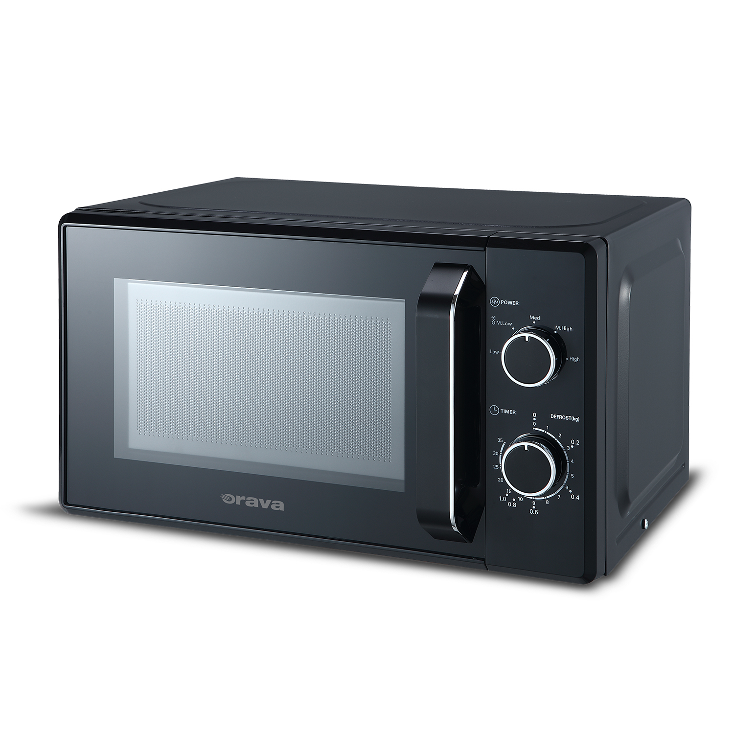 Orava Mikrovlnná trouba 20 l, černá, Miwa-1B