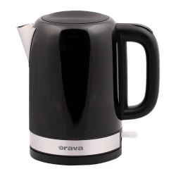 Orava Nerezová varná konvice 1,7 l, černá