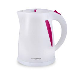 Orava Varná konvice 1,7 l, bílo-růžové