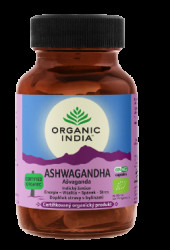 ORGANIC INDIA Ašvaganda 60 kapslí