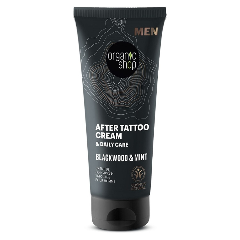 ORGANIC SHOP Krém pro péči o tetování Blackwood a máta 75 ml