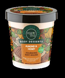 ORGANIC SHOP Mandle & Med Výživná tělová pěna 450 ml