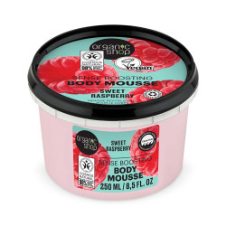 Organic Shop Mix&Match Povzbuzující tělová pěna Sladká malina 250 ml