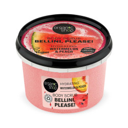 Organic Shop Tělový peeling Vodní meloun a broskev 250 ml