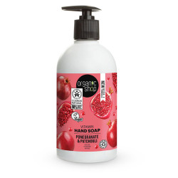 ORGANIC SHOP Vitamínové mýdlo na ruce Granátové jablko a pačuli 500 ml