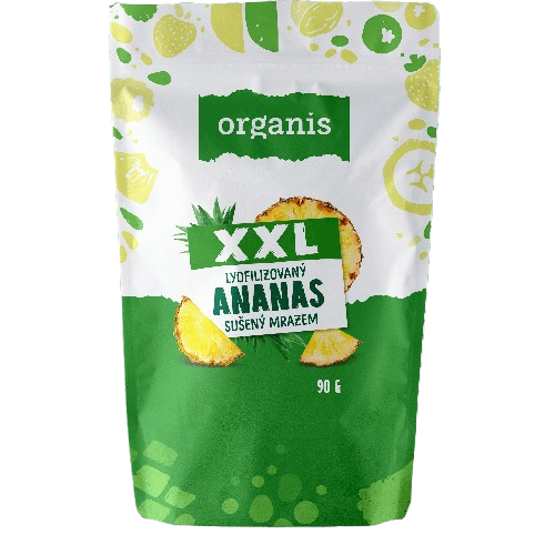 ORGANIS Ananas sušené mrazem XXL 90 g