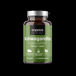 ORGANIS Ashwagandha 300 mg 90 kapslí