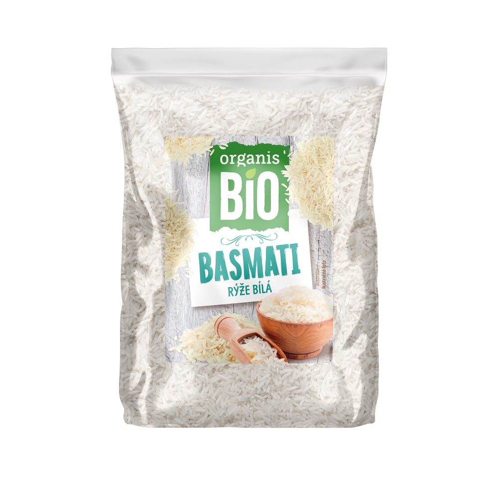 ORGANIS Basmati rýže bílá BIO 500 g
