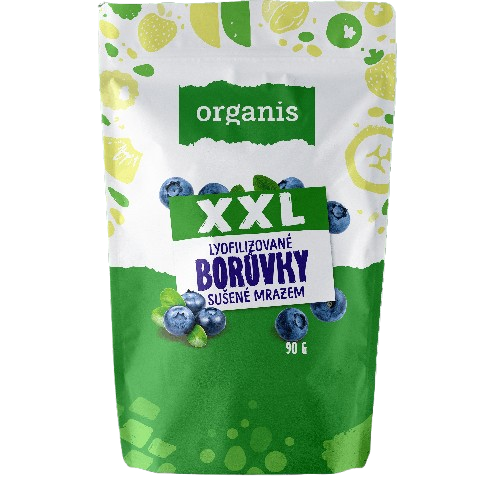 ORGANIS Borůvky sušené mrazem XXL 90 g