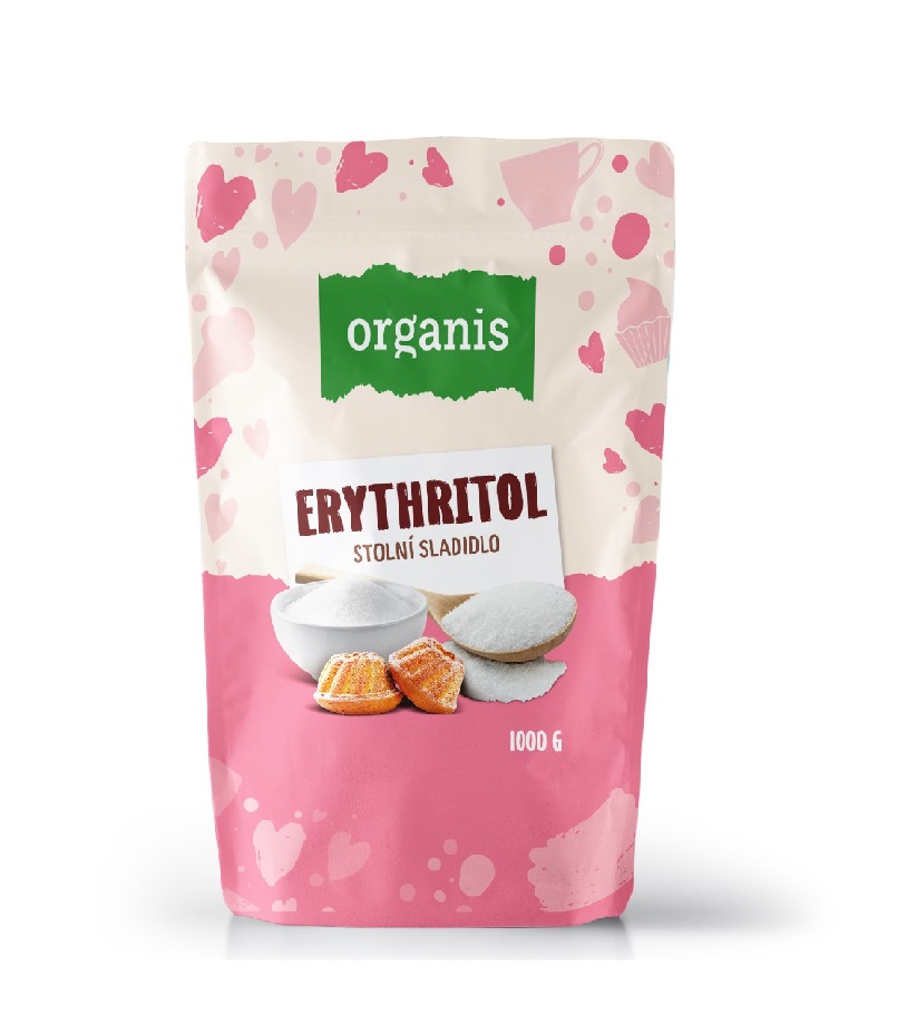 Organis Erythritol stolní sladidlo 1000 g