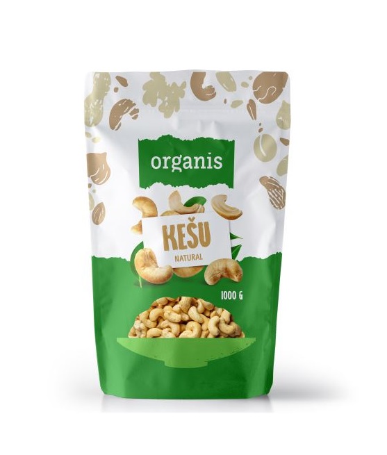 Organis Kešu natural 1000 g