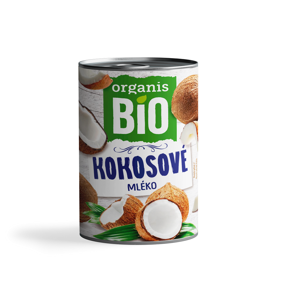 ORGANIS Kokosové mléko BIO 400 ml