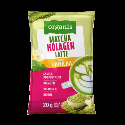 Organis Kolagen Matcha Latte vanilka 20 g