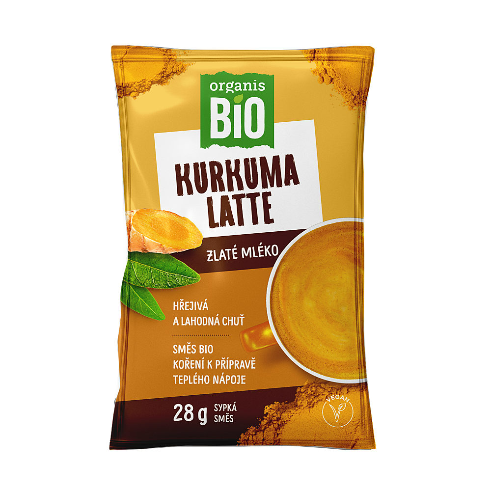 ORGANIS Kurkuma latte BIO 28 g