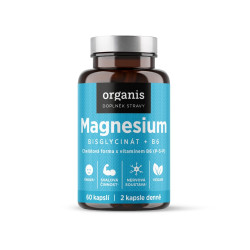 Organis Magnesium Bisglycinát + B6 60 kapslí