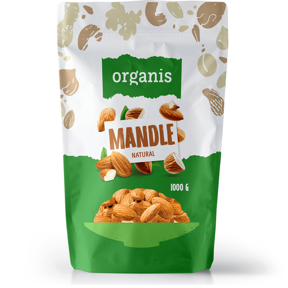 ORGANIS Mandle jádra 1000 g