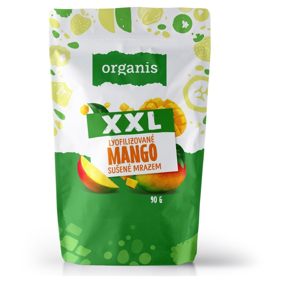 ORGANIS Mango sušené mrazem XXL 90 g