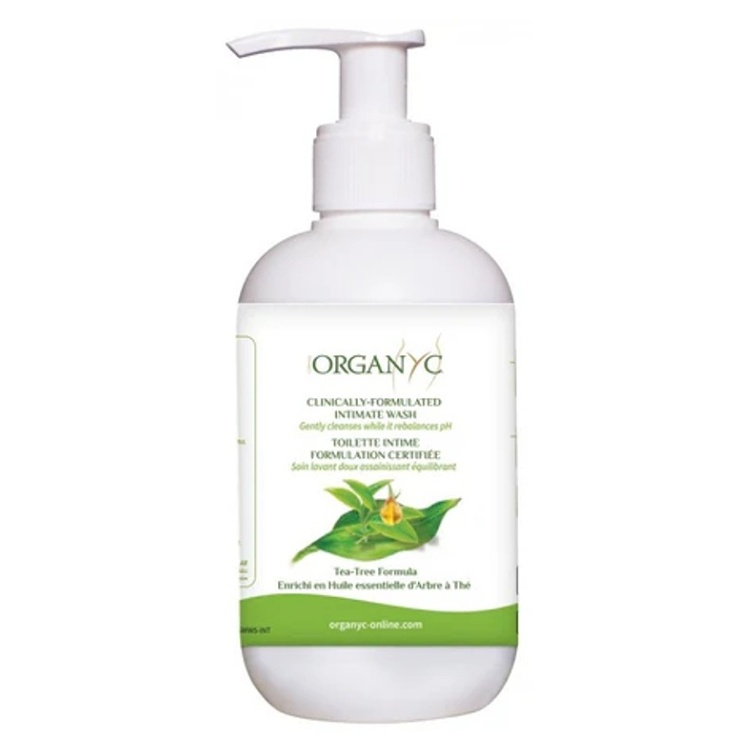 ORGANYC Gel pro intimní hygienu Tea Tree 250 ml
