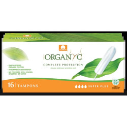 ORGANYC Tampony Super Plus 16 kusů