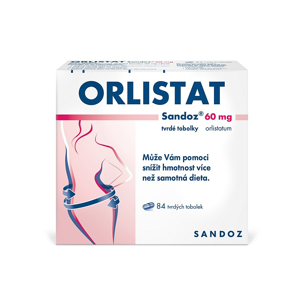 ORLISTAT SANDOZ 60 mg 84 tobolek