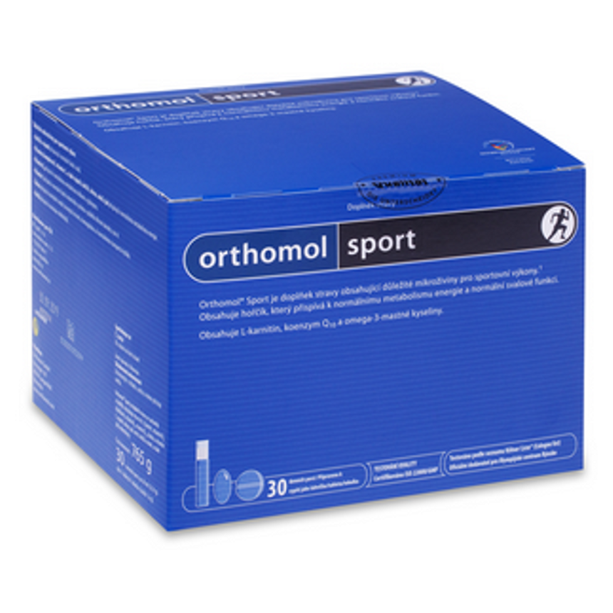 ORTHOMOL Sport 30 lahviček + 30 + 30 tobolek