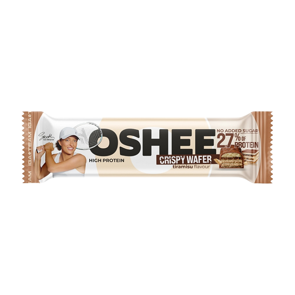OSHEE Křupavá proteinová oplatka tiramisu 37 g