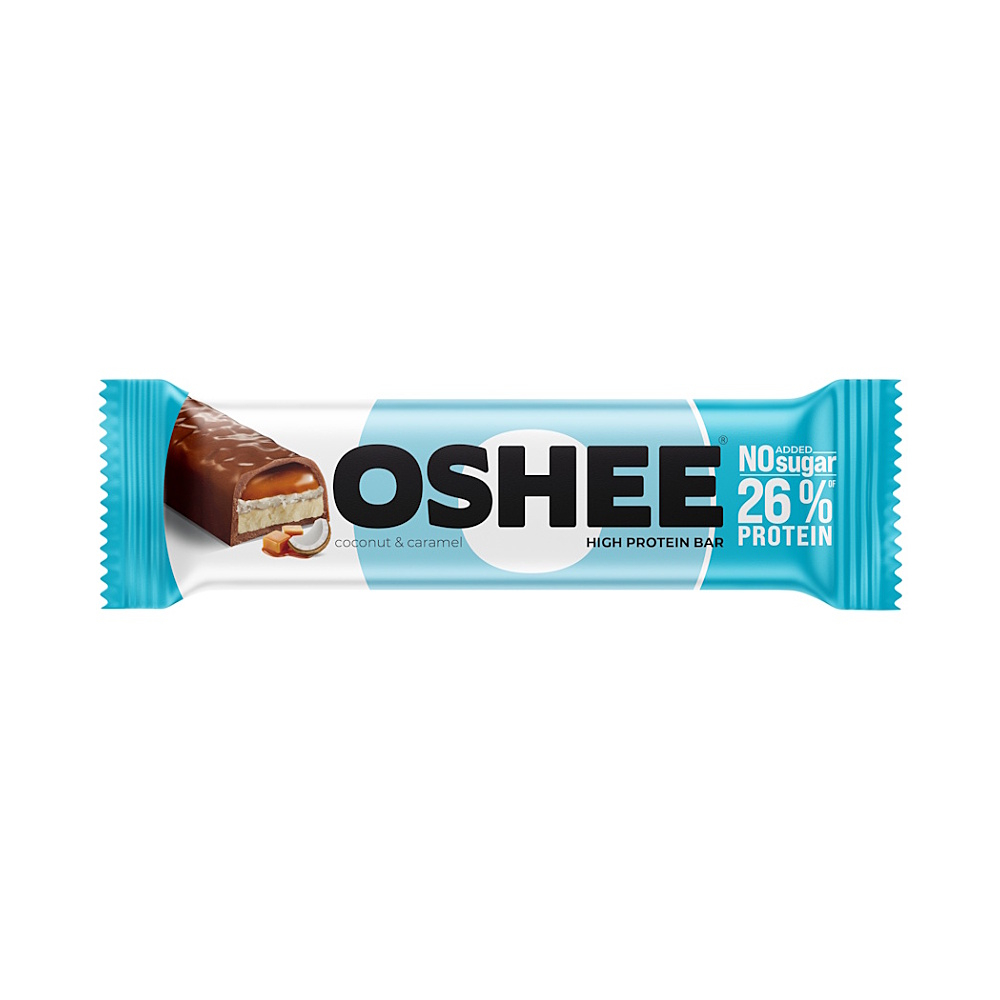 OSHEE Proteinová tyčinka Kokos & Karamel 48 g