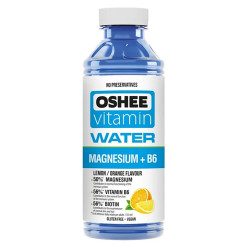 OSHEE Vitamínová voda Magnesium + B6 555 ml