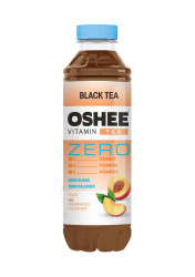 OSHEE Vitamínový černý čaj broskev bez cukru 555 ml