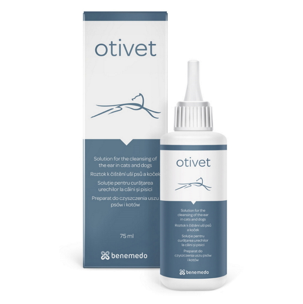 OTIVET Roztok k čištění uší psů a koček 75 ml