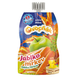 OVOCŇÁK Mošt jablko a mrkev 200 ml
