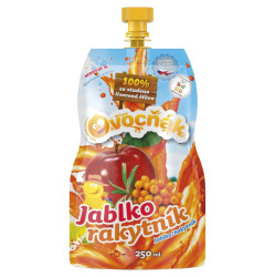 OVOCŇÁK Mošt jablko a rakytník 250 ml
