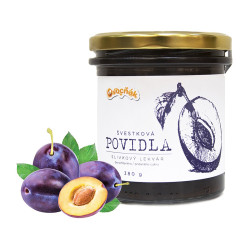 OVOCŇÁK Povidla švestková neslazená 380 g
