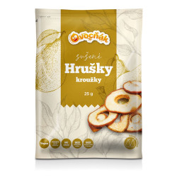 OVOCŇÁK Sušené hruškové kroužky 40 g