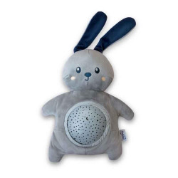 Pabobo Projektor noční oblohy s melodií zajíček Soft Plush