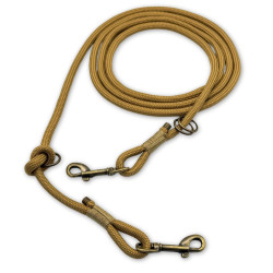 PafDog® Elegantní přepínací nastavitelné vodítko 8mm, zlaté, extra pevné PAF-822